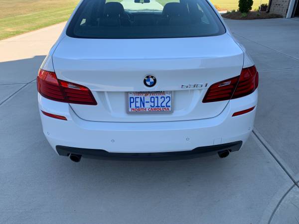 2016 BMW 535i white w/black leather low mileage for sale in Clayton, NC – photo 7