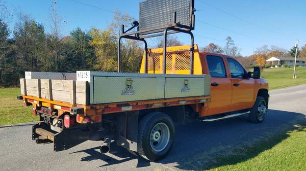 2012 Chevy 3500 HD Crew Cab Diesel Flatbed Truck - cars & trucks -... for sale in Mount Airy, VA – photo 6