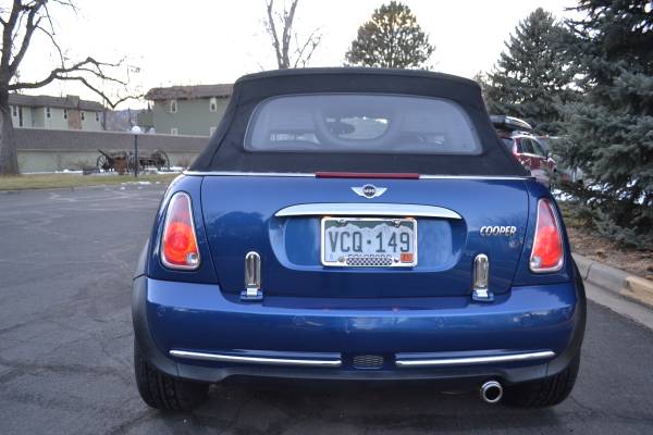 Adorable Blue Mini Cooper Convertible 2008 - cars & trucks - by... for sale in Boulder, CO – photo 6