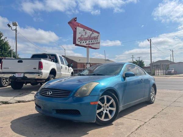 2004 Infiniti G35 Base RWD 2dr Coupe - Home of the ZERO Down ZERO for sale in Oklahoma City, OK