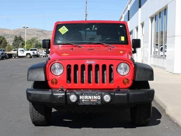 2011 Jeep Wrangler Unlimited Sport suv Flame Red Clearcoat - cars &... for sale in Pocatello, ID – photo 2