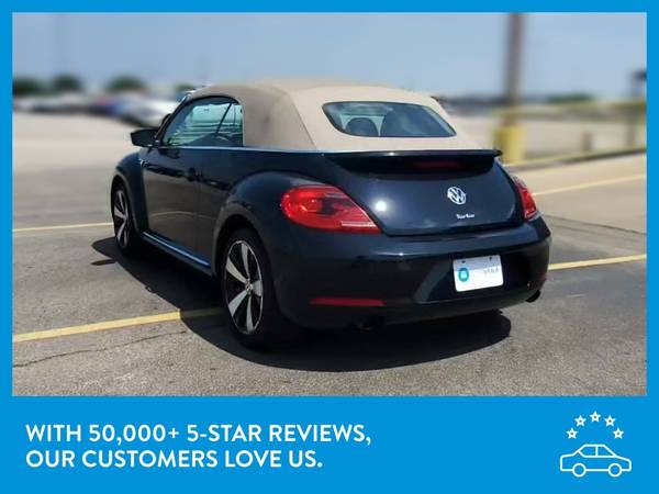 2013 VW Volkswagen Beetle Turbo Convertible 2D Convertible Black for sale in Arlington, District Of Columbia – photo 6