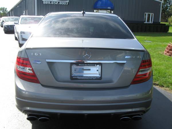 2010 Mercedes-Benz C-Class 4dr Sdn C 63 AMG RWD for sale in Frankenmuth, MI – photo 4