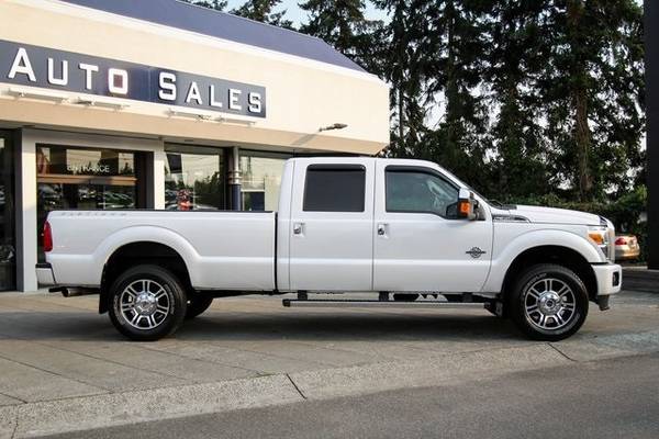 2016 Ford F-350 Diesel 4x4 4WD F350 LONG BED Platinum Truck - cars &... for sale in Lynnwood, WA – photo 4