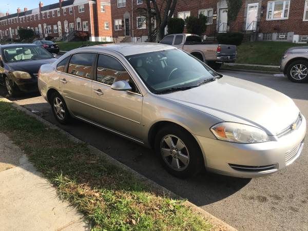 2007 CHEVY IMPALA LT - cars & trucks - by owner - vehicle automotive... for sale in Baltimore, MD – photo 3