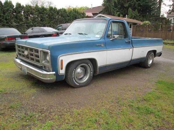1979 2wd chevy c10 square body turbo ls 4l80e swap for sale in Vancouver, OR – photo 3