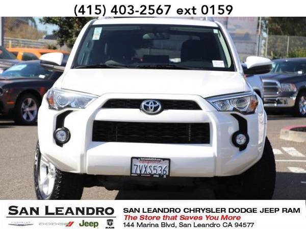 2015 Toyota 4Runner SUV SR5 BAD CREDIT OK! for sale in San Leandro, CA – photo 4