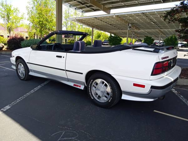 Rare 1989 Chevy Z24 Convertible 69k Miles Like New Inside & for sale in Lincoln, CA – photo 3