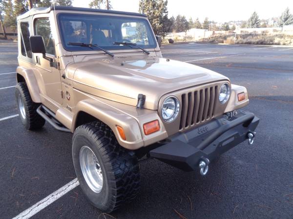 99 Jeep Wrangler Sahara Very Clean Low Miles - cars & trucks - by... for sale in Bend, OR – photo 2