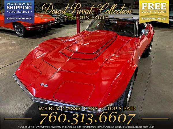 Don't miss this 1968 Chevrolet Corvette Stingray Convertible BIG... for sale in Palm Desert, AZ – photo 13