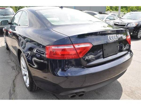 2011 Audi A5 coupe 2.0T quattro Premium AWD 2dr Coupe 6M (BLUE) for sale in Hooksett, MA – photo 14