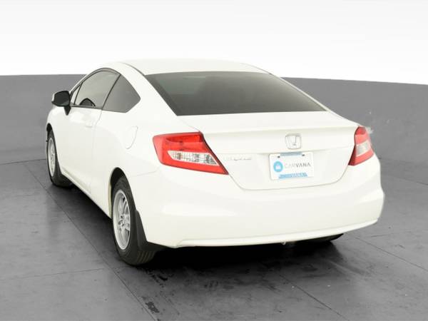 2012 Honda Civic LX Coupe 2D coupe White - FINANCE ONLINE - cars &... for sale in Palmdale, CA – photo 8