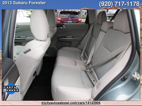 2013 SUBARU FORESTER 2 5X PREMIUM AWD 4DR WAGON 4A Family owned for sale in MENASHA, WI – photo 18