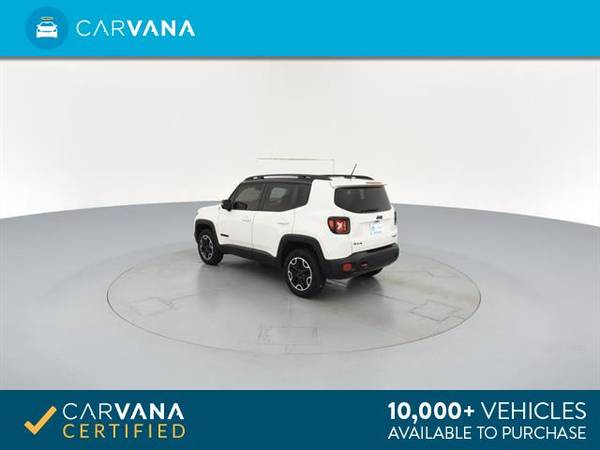 2017 Jeep Renegade Trailhawk Sport Utility 4D suv White - FINANCE for sale in Indianapolis, IN – photo 8