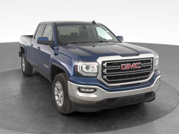 2017 GMC Sierra 1500 Double Cab SLE Pickup 4D 6 1/2 ft pickup Blue -... for sale in Albany, NY – photo 16