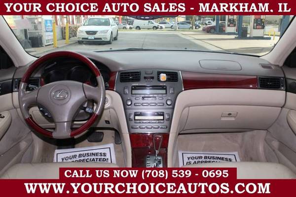 2004 *LEXUS* *ES* *330* LEATHER SUNROOF CD ALLOY GOOD TIRES 010553 for sale in MARKHAM, IL – photo 24