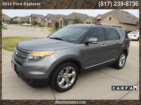 2014 Ford Explorer FWD 4dr Limited GRAY LEATHER ALLOYS SUPER NICE... for sale in Lewisville, TX – photo 4