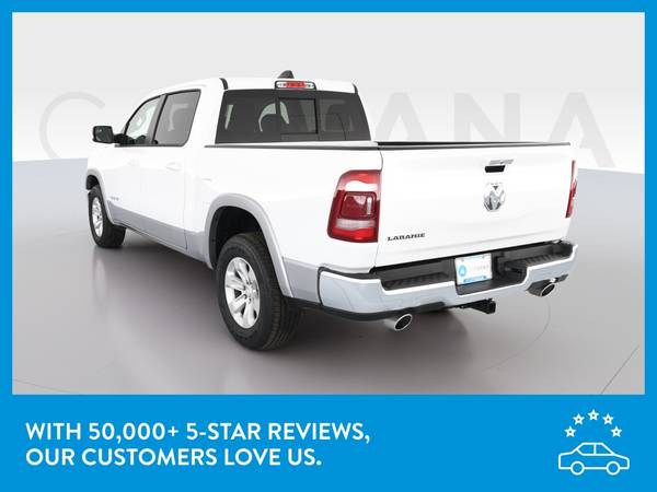 2020 Ram 1500 Crew Cab Laramie Pickup 4D 5 1/2 ft pickup White for sale in Champaign, IL – photo 6