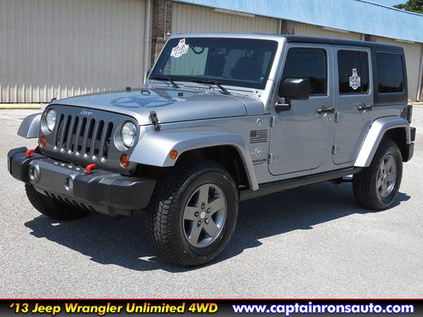 '13 JEEP WRANGLER UNLIMITED FREEDOM EDITION 4X4 w/ Hardtop & Leather! for sale in Saraland, AL – photo 2
