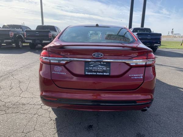 2017 FORD FUSION TITANIUM HEV - cars & trucks - by dealer - vehicle... for sale in Chenoa, IL – photo 12