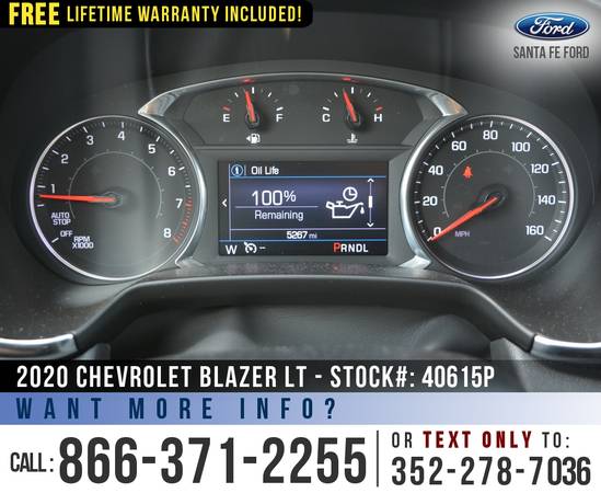 2020 Chevrolet Blazer LT *** Onstar, Cruise, Touchscreen, Warranty... for sale in Alachua, FL – photo 11