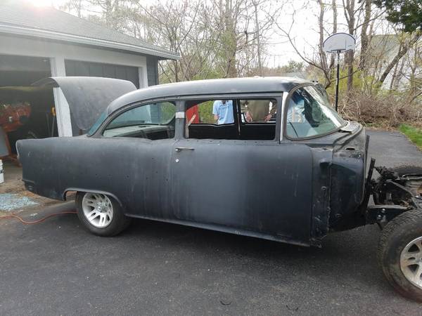 1955 Chevy Bel Air Project Car - cars & trucks - by owner - vehicle... for sale in Abington, MA – photo 2