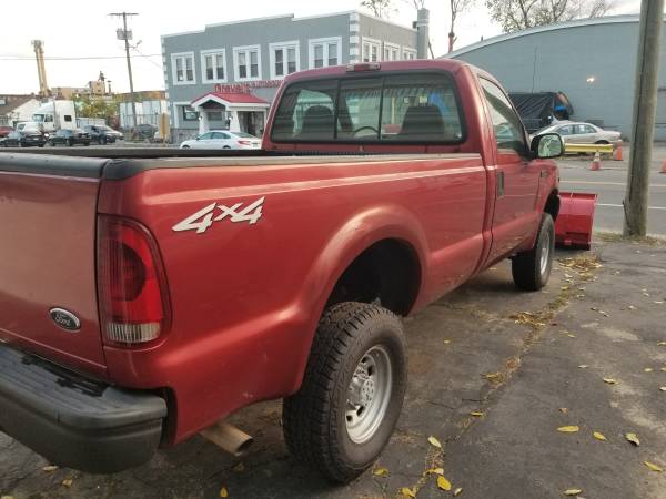 2002 Ford F-350 4X4 With Plow - cars & trucks - by dealer - vehicle... for sale in Watertown, MA – photo 6