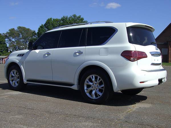 ► 2014 INFINITI QX80 - AWD, 8 PASS, NAVI, DUAL TV's, HTD LEATHER, MORE for sale in East Windsor, CT – photo 5