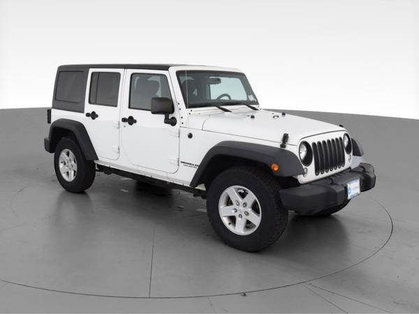 2015 Jeep Wrangler Unlimited Sport S SUV 4D suv White - FINANCE... for sale in Green Bay, WI – photo 15
