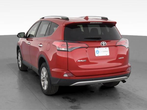 2017 Toyota RAV4 Limited Sport Utility 4D suv Red - FINANCE ONLINE -... for sale in Atlanta, WY – photo 8