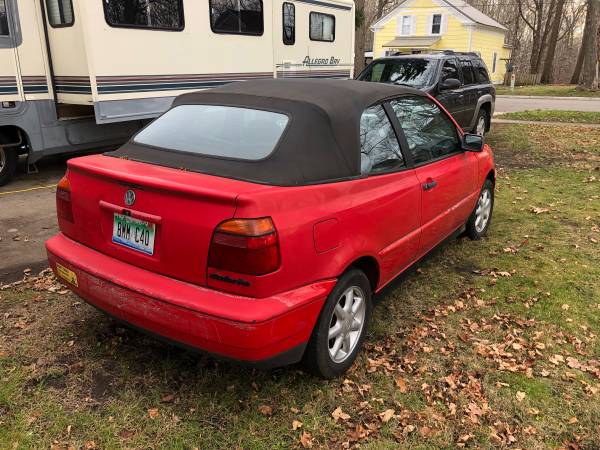 Volkswagen Cabrio Convertible - cars & trucks - by owner - vehicle... for sale in Union City, MI – photo 4