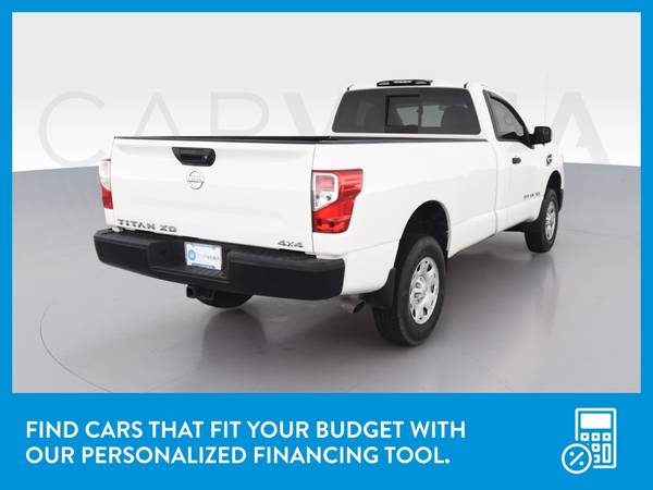 2017 Nissan TITAN XD Single Cab S Pickup 2D 8 ft pickup White for sale in Albuquerque, NM – photo 8