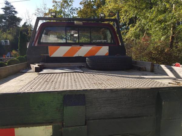 Plow truck Chevy 3/4 ton flatbed bed with western plow for sale in Grand Island, NY – photo 5