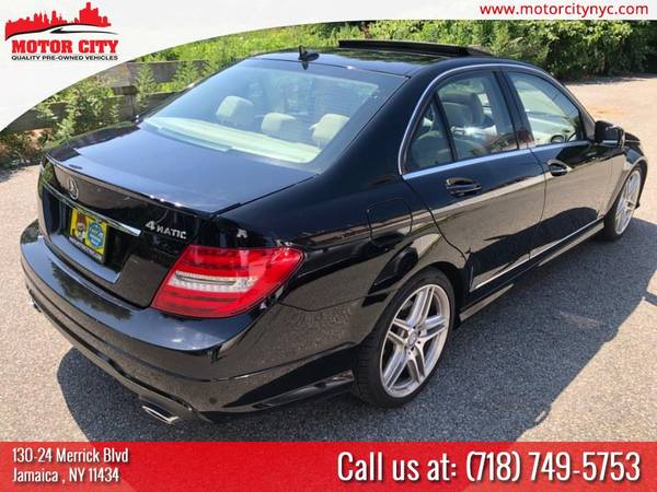 CERTIFIED 2013 MERCEDES-BENZ C300 SPORT ! AWD! FULLY LOADED! WARRANTY! for sale in Jamaica, NY – photo 6