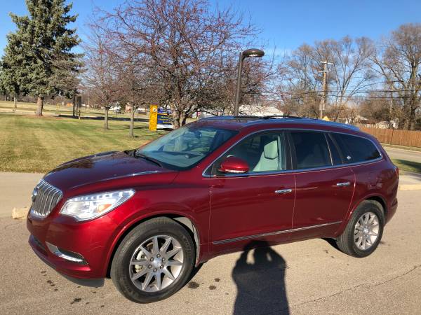 2015 BUICK ENCLAVE LEATHER 3RD ROW LEATHER BACKUP CAM DOUBLE... for sale in Madison Heights, MI – photo 7
