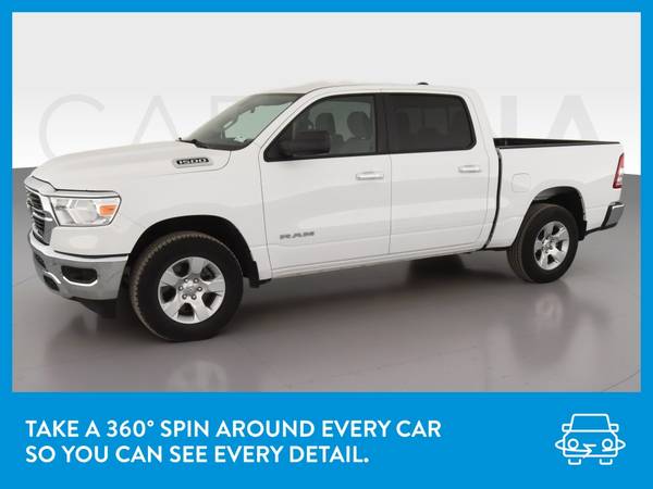 2019 Ram 1500 Crew Cab Big Horn Pickup 4D 5 1/2 ft pickup White for sale in Dade City, FL – photo 3
