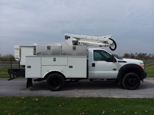 2012 Ford F550 42 Altec AT37G 4x4 Automatic Diesel Bucket Truck for sale in Gilberts, NE – photo 9