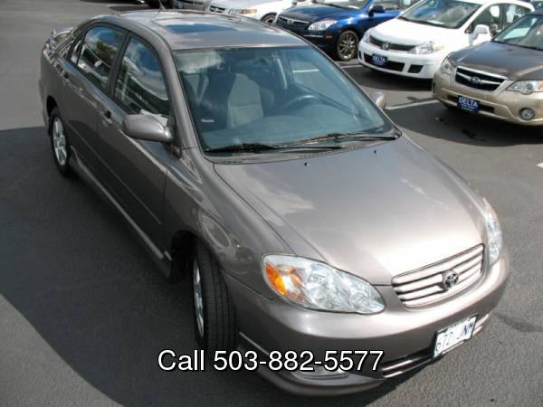 2003 Toyota Corolla S Automatic 103KMiles Sun Roof New Tires for sale in Milwaukie, OR – photo 8