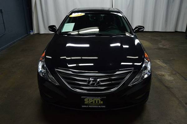 2014 Hyundai Sonata Limited sedan BLACK for sale in Merrillville, IL – photo 4