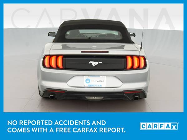 2020 Ford Mustang EcoBoost Convertible 2D Convertible Silver for sale in Charleston, WV – photo 7
