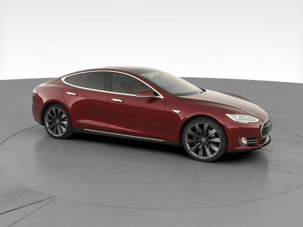 2012 Tesla Model S Signature Performance Sedan 4D sedan Red -... for sale in Ocean City, MD – photo 14
