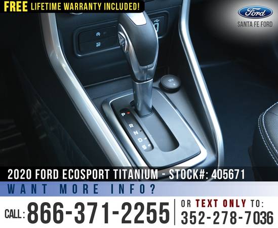 2020 FORD ECOSPORT TITANIUM 8, 000 off MSRP! for sale in Alachua, FL – photo 16