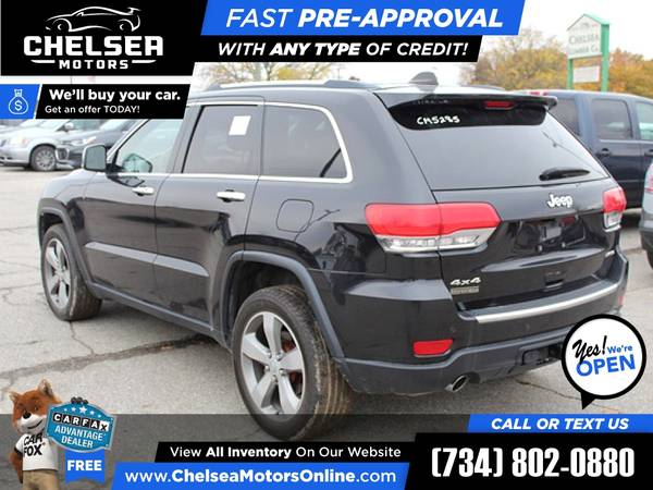 2014 Jeep *Grand* *Cherokee* *Limited* for ONLY $302/mo - cars &... for sale in Chelsea, MI – photo 4