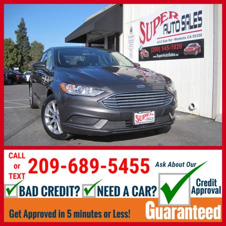*$1995 Down & *$349 Per Month on this 2017 Ford Fusion SE 4dr Sedan! for sale in Modesto, CA – photo 2