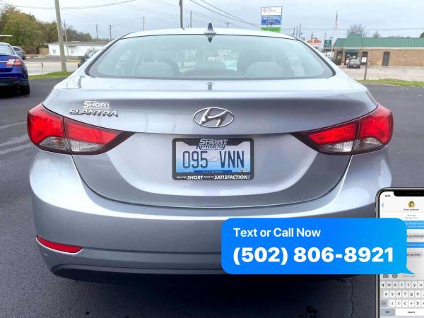 2015 Hyundai Elantra SE 4dr Sedan 6A EaSy ApPrOvAl Credit Specialist... for sale in Louisville, KY – photo 4