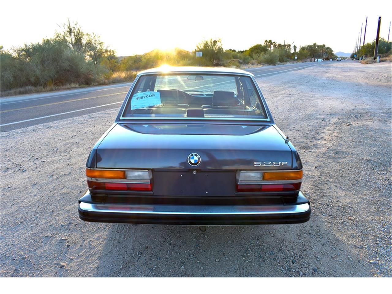 1986 BMW 528e for sale in Scottsdale, AZ – photo 23