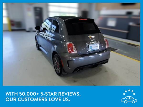 2013 FIAT 500 500c Abarth Cabrio Convertible 2D Convertible Gray for sale in NEW YORK, NY – photo 6