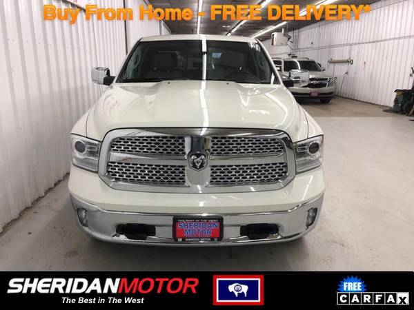 2016 Ram 1500 Laramie White - SM76610T WE DELIVER TO MT NO SALES for sale in Sheridan, MT – photo 2