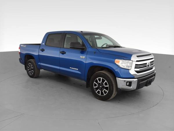 2017 Toyota Tundra CrewMax SR5 Pickup 4D 5 1/2 ft pickup Blue - -... for sale in Naples, FL – photo 15