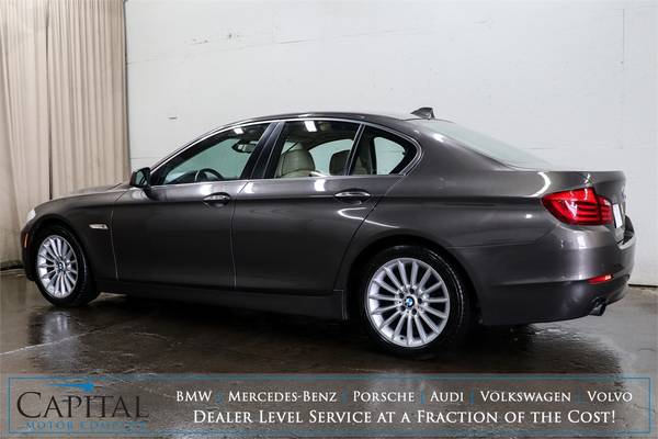 Great BMW 5-Series Turbo with Navigation, Backup Cam and Xenon for sale in Eau Claire, MN – photo 8